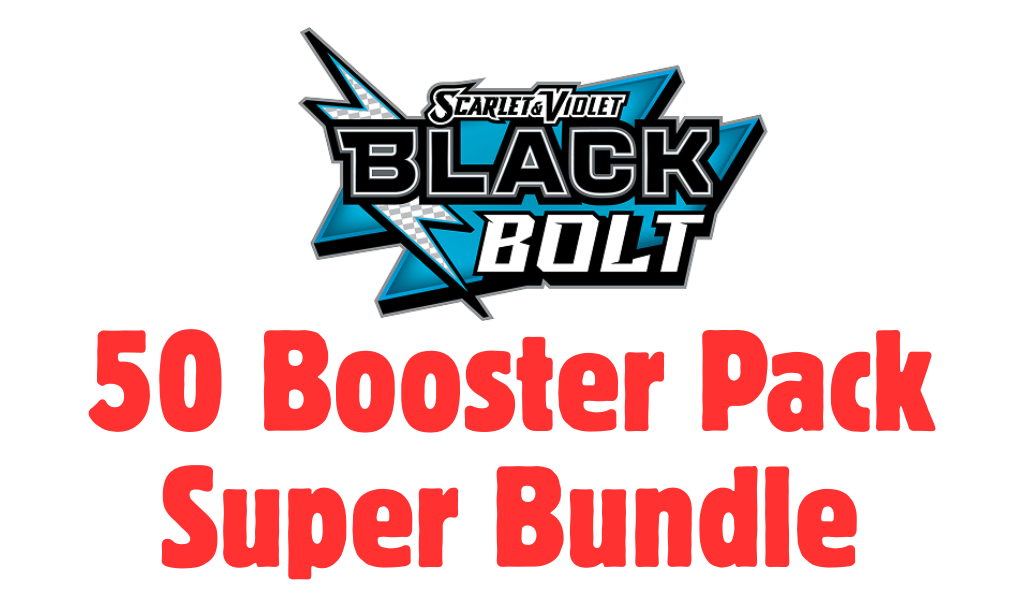 BLACK BOLT 50 BOOSTER PACK SUPER BUNDLE
