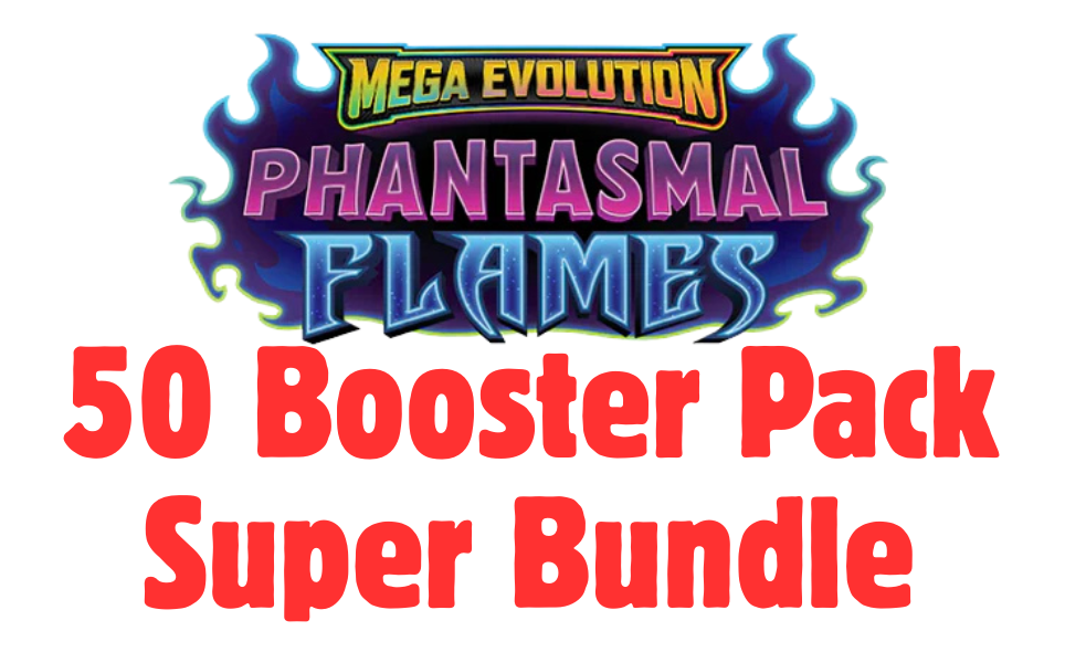 PHANTASMAL FLAMES 50 BOOSTER PACK SUPER BUNDLE