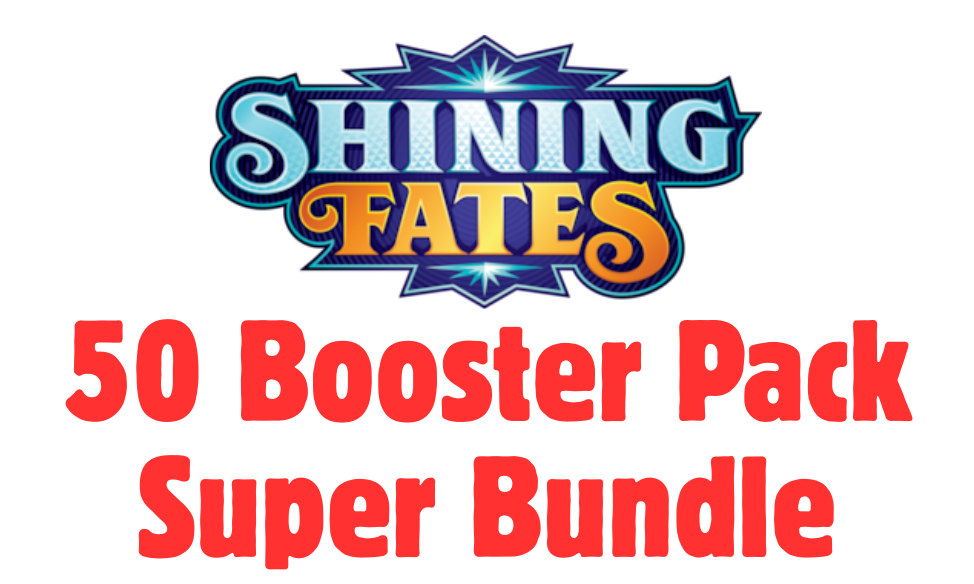 SHINING FATES 50 BOOSTER PACK SUPER BUNDLE