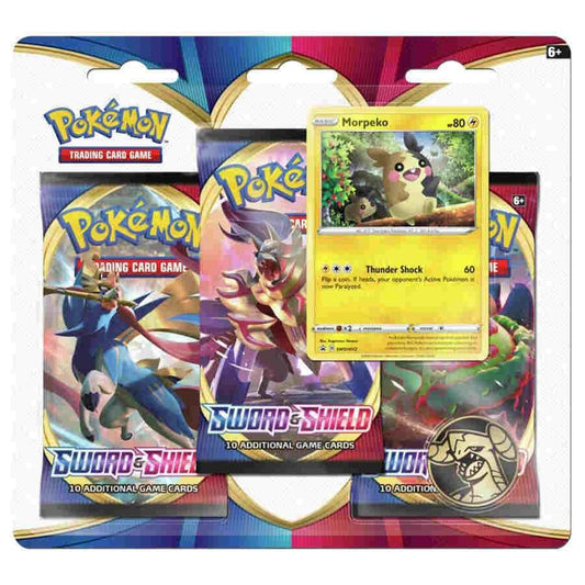 Sword & Shield 3 pk Blister