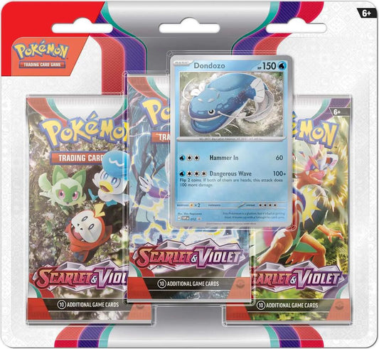 Scarlet & Violet 3 pk Blister