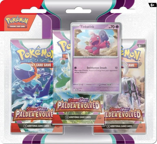 Paldea Evolved 3 pk Blister