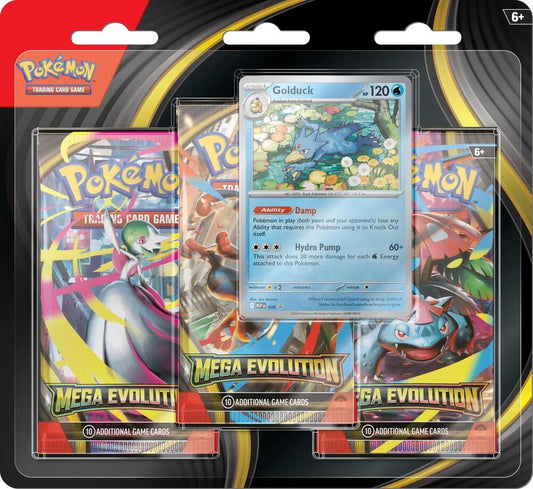 Mega Evolution 3 pk Blister