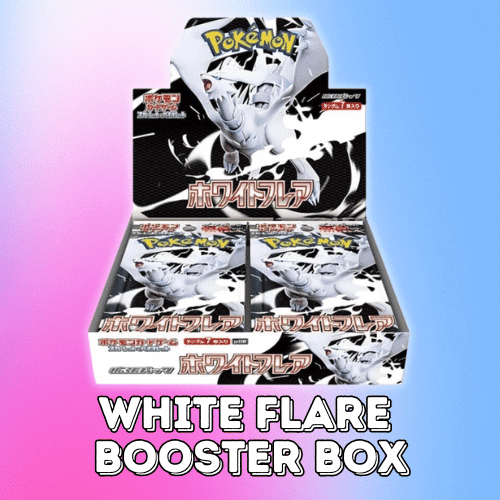 White Flare Booster Box