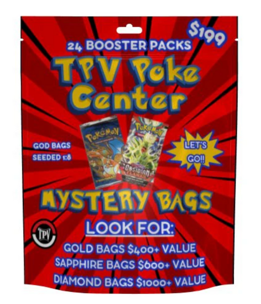 TPV Poké Center Mystery Bag - 24 Booster Packs