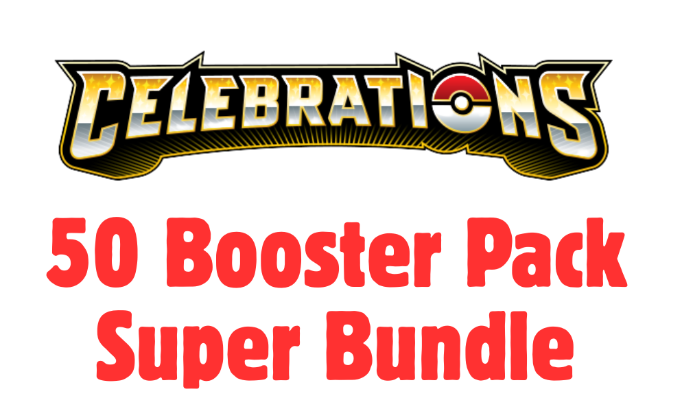 CELEBRATIONS 50 BOOSTER PACK SUPER BUNDLE