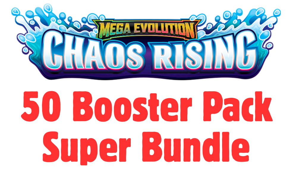 CHAOS RISING 50 BOOSTER PACK SUPER BUNDLE
