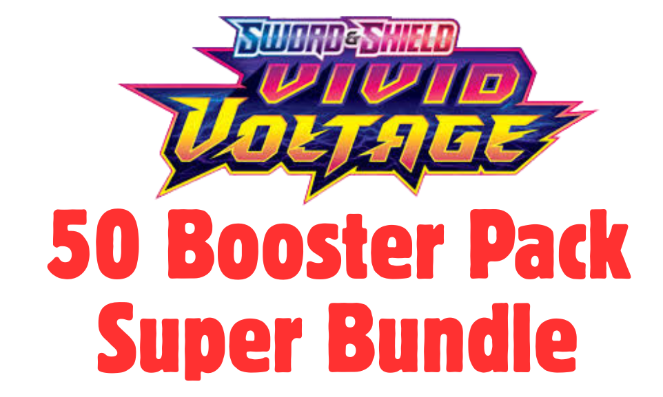 VIVID VOLTAGE 50 BOOSTER PACK SUPER BUNDLE
